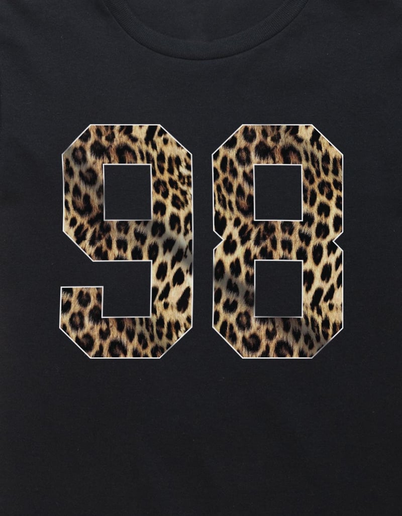 COLLEGIATE 98 Leopard Unisex Kids Tee image number 1