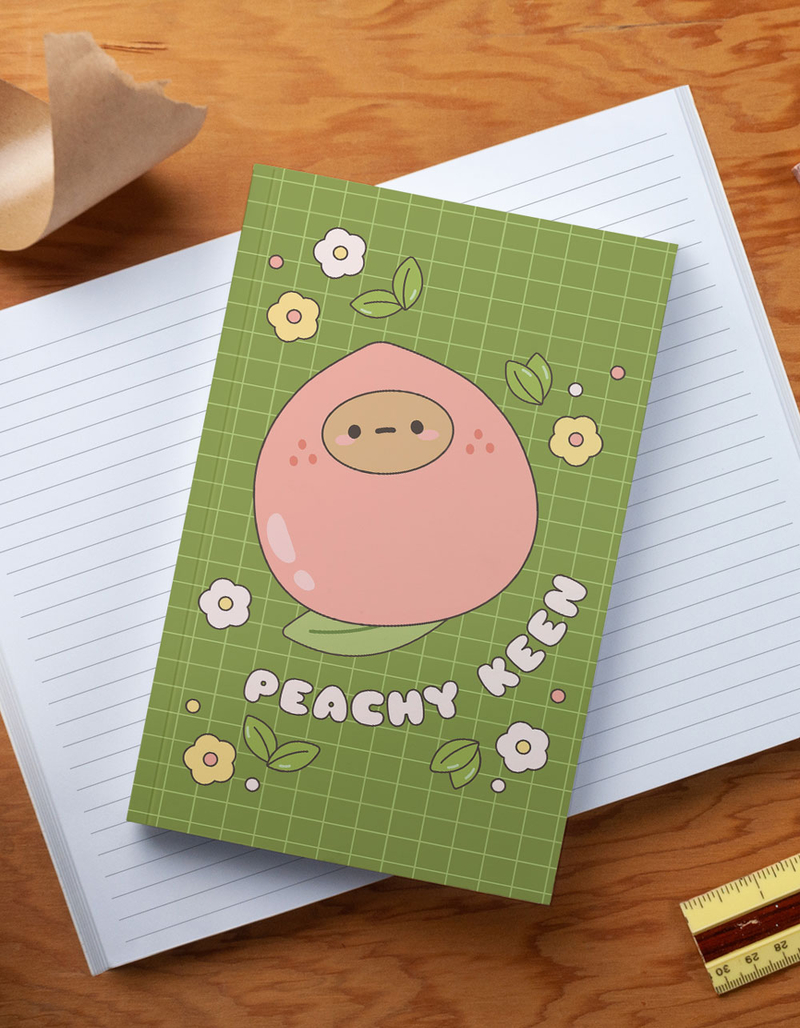 SMOKO Tayto Peach Layflat Notebook image number 2