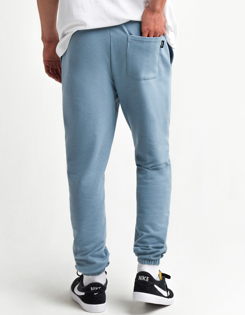 RSQ Mens Slate Blue Fleece Jogger Sweatpants image number 3
