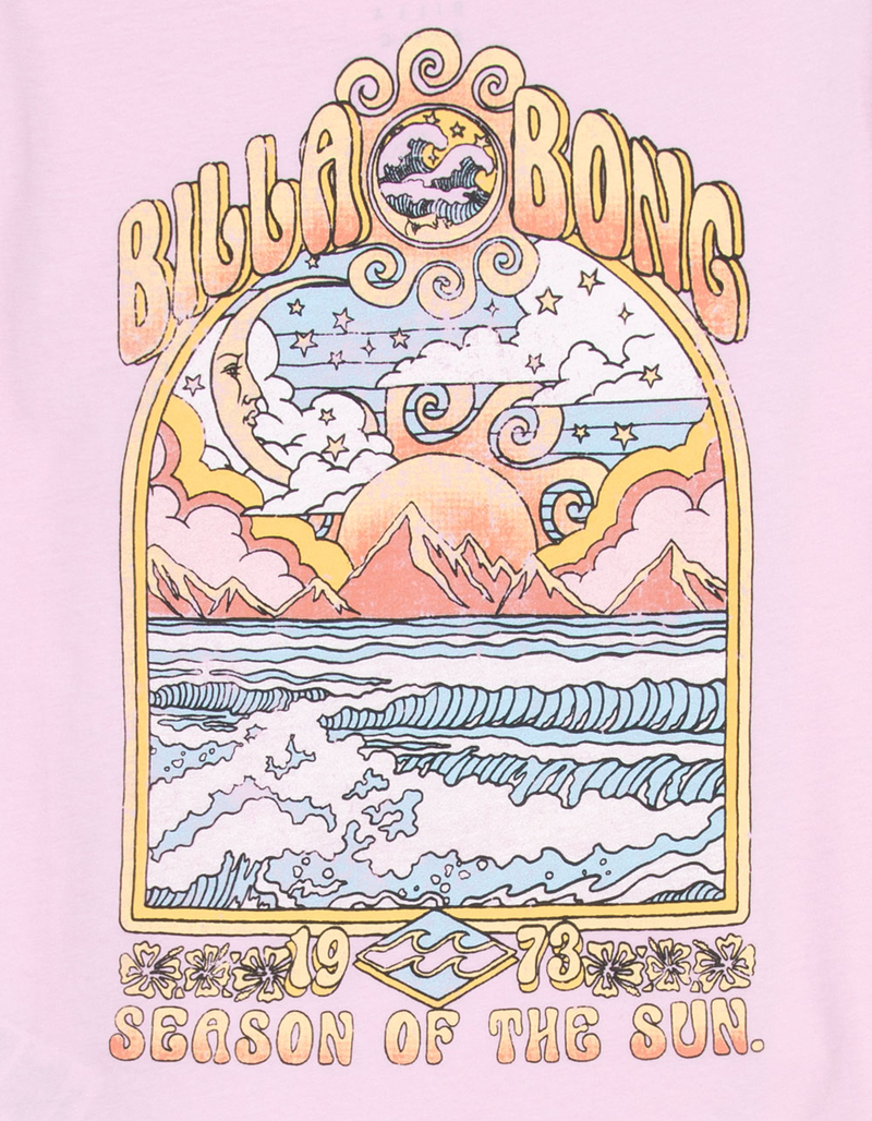 BILLABONG Season Of Sol Girls Boyfriend Tee image number 2