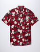 ORIGINAL DELUXE Floral Mens Button-Up Shirt image number 1