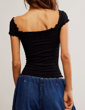 FREE PEOPLE Pucker Up Womens Seamless Tee Alternative Image