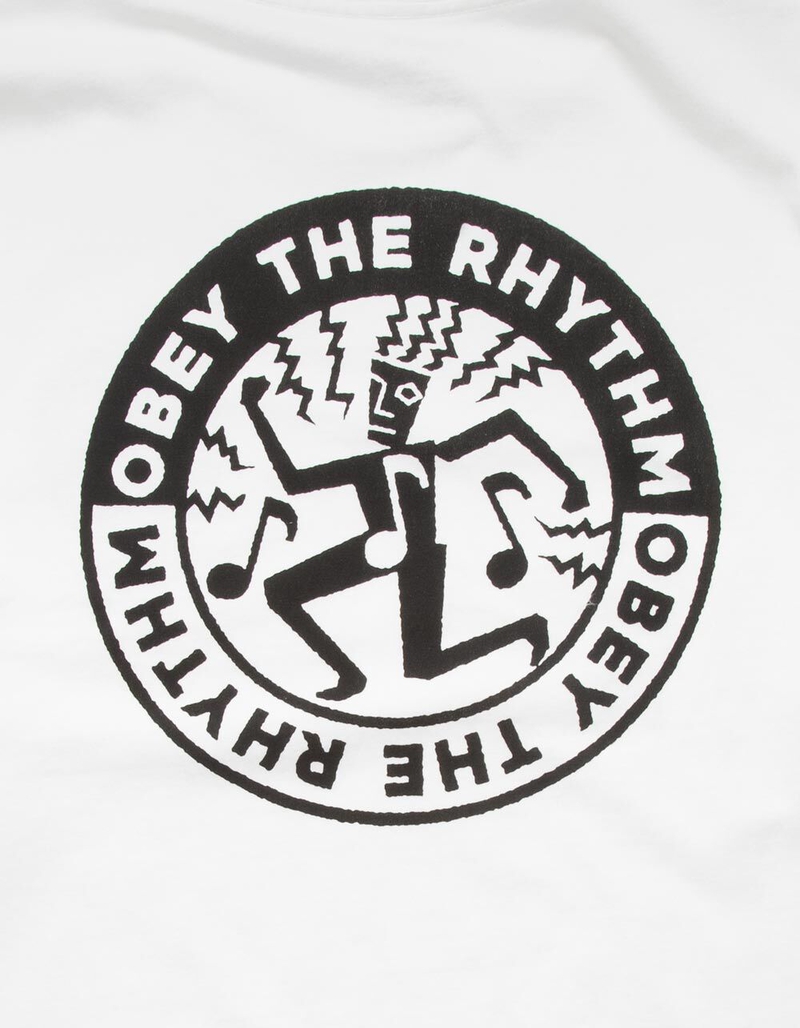 OBEY Obey The Rhythm Mens T-Shirt image number 2