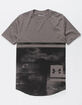 UNDER ARMOUR Sportstyle Printed Black Combo Mens T-Shirt image number 1