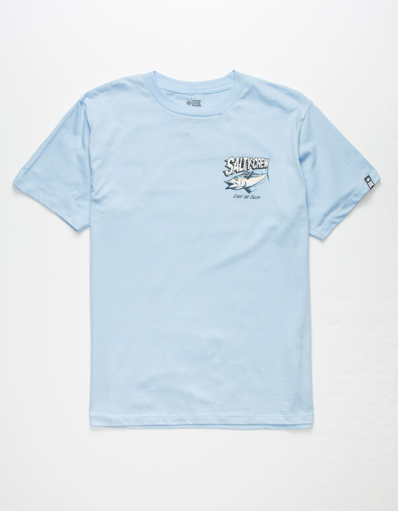 SALTY CREW Screamin' Boys Blue T-Shirt image number 1