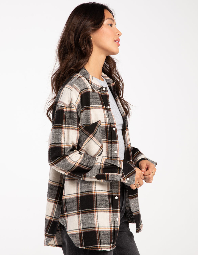 RSQ Womens Basic Flannel image number 2