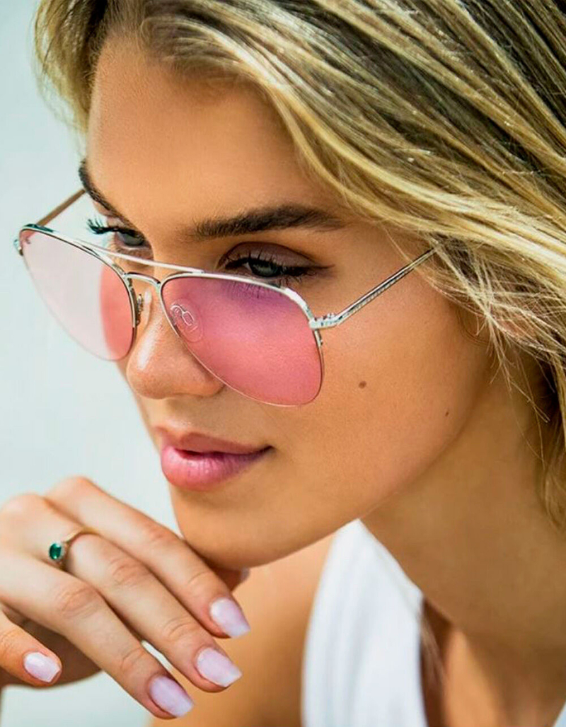 PRIVE REVAUX x Nyjah Hollywood Palladium Pink Sunglasses image number 2