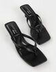 WILD DIVA Able Womens Kitten Heel Sandals image number 5