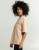 ADIDAS Logomania Womens Oversized Tee image number 2