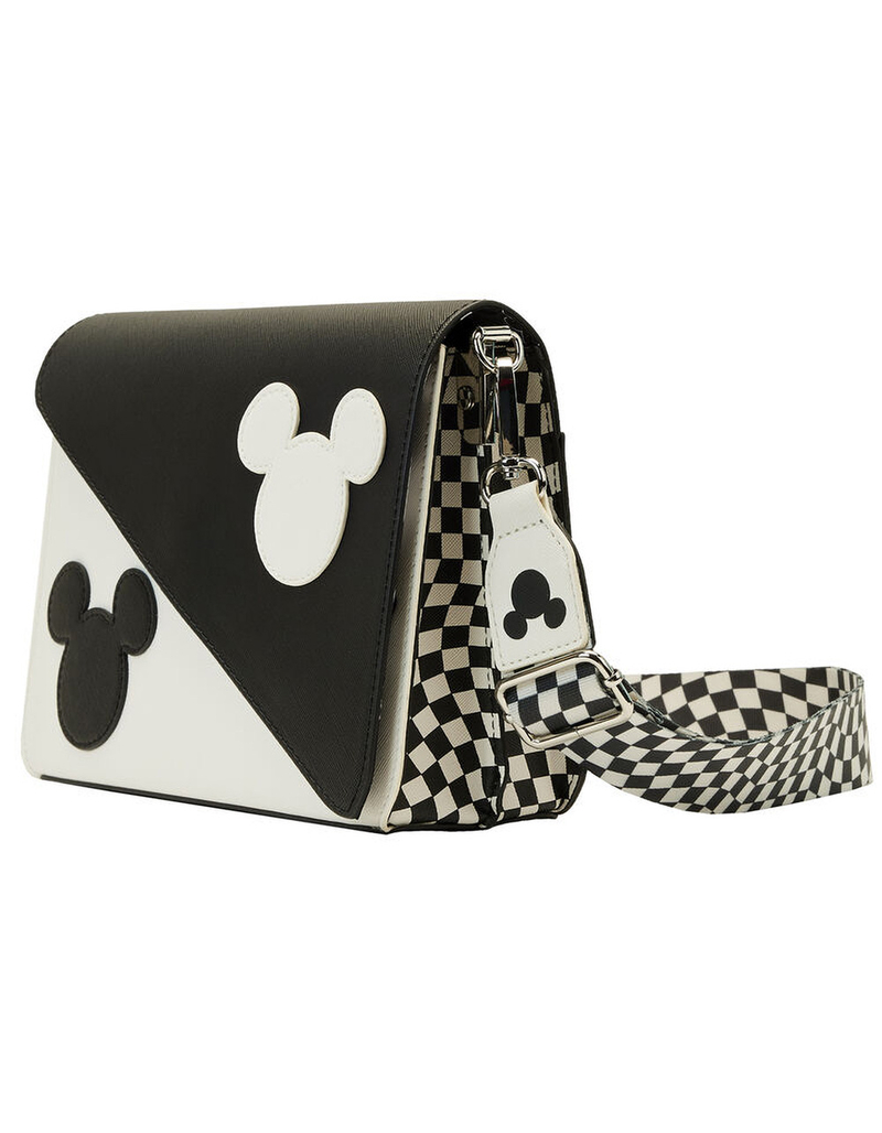 LOUNGEFLY x Disney Mickey Mouse Y2K Yin and Yang Crossbody Bag image number 3