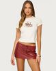 EDIKTED Western Graphic Tee image number 1