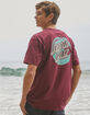 SANTA CRUZ Stipple Wave Dot Mens Tee image number 1