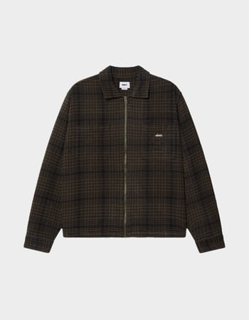 OBEY Parker Zip Mens Shirt Jacket Primary Image