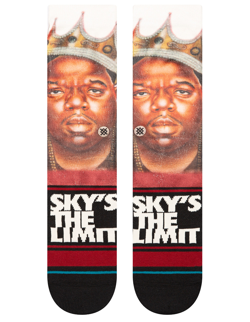 STANCE x Notorious BIG Skys The Limit Mens Crew Socks image number 1