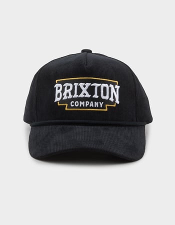 BRIXTON Pierson Corduroy NetPlus® Snapback Hat Alternative Image