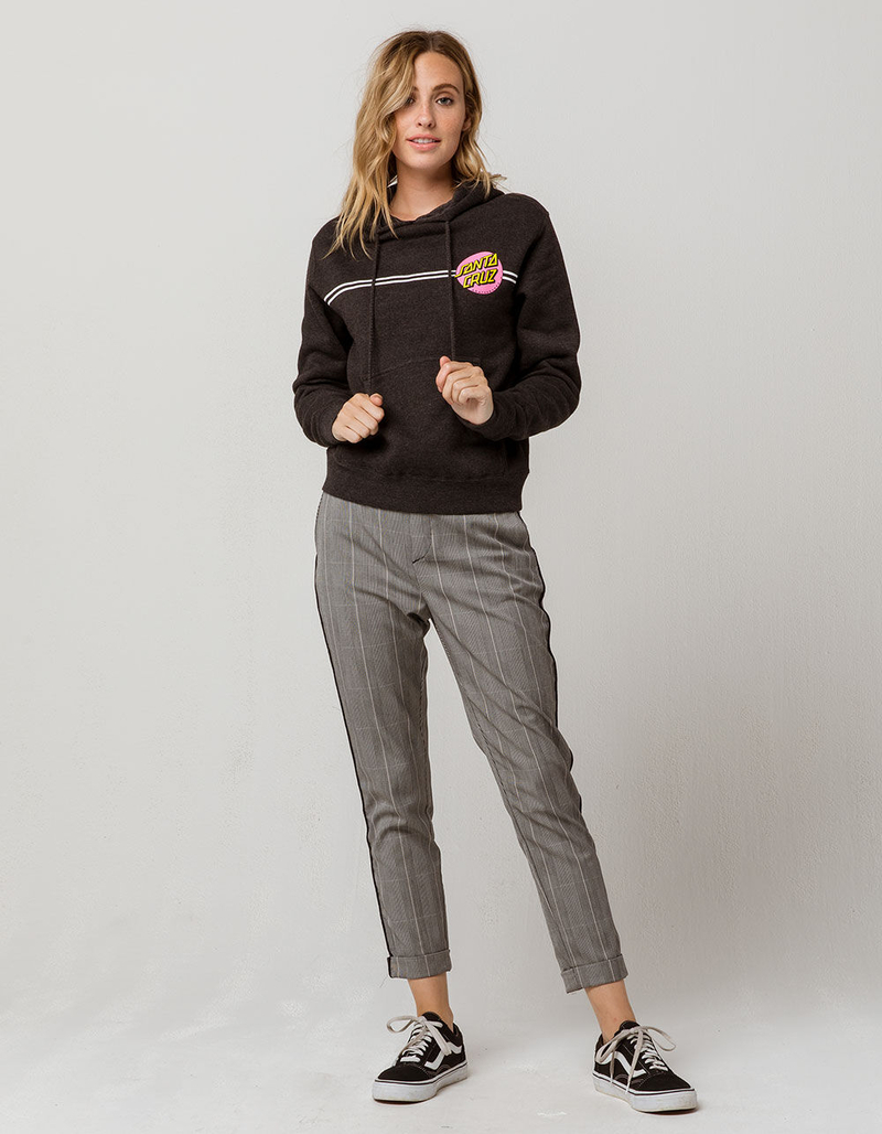 SANTA CRUZ Other Dot Charcoal Womens Hoodie image number 3
