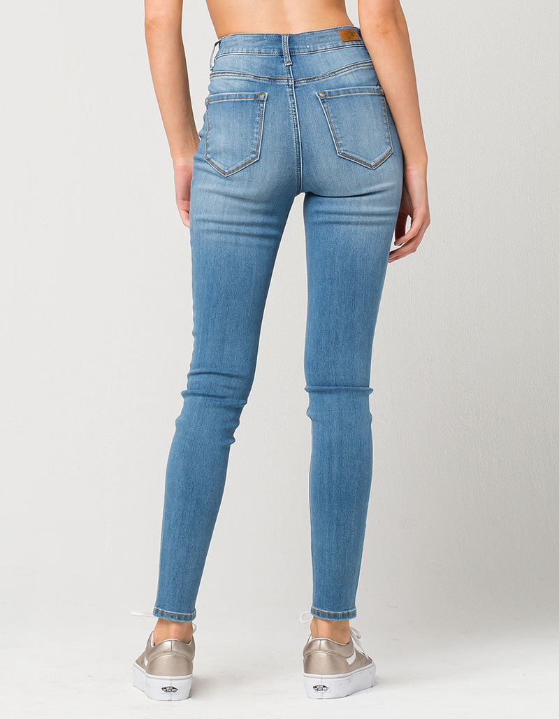RSQ L.A. Super High Waisted Womens Skinny Jeans image number 3