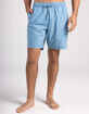BLUE CROWN Mushroom Color Changing Mens 7" Swim Shorts image number 8