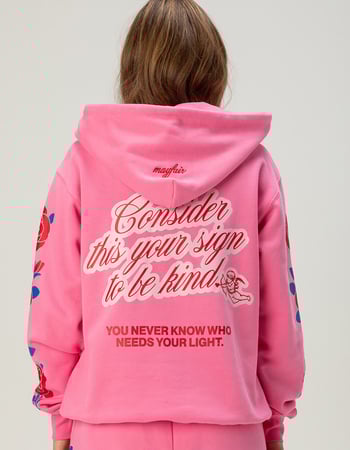 THE MAYFAIR GROUP Be Kind Classic Womens Hoodie Alternative Image