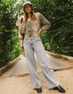 WEST OF MELROSE Leopard Womens Cardigan image number 6