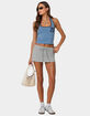 EDIKTED 76 Striped Halter Top image number 5