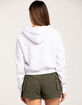 TILLYS Cropped Zip-Up Womens Hoodie image number 3