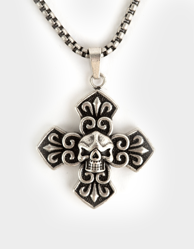 ED HARDY Skull Necklace image number 0