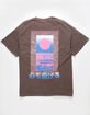 BDG Urban Outfitters Sunrise Marble Mens Tee image number 1