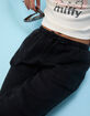 FULL TILT Girls Washed Knit Wide Leg Pants image number 5