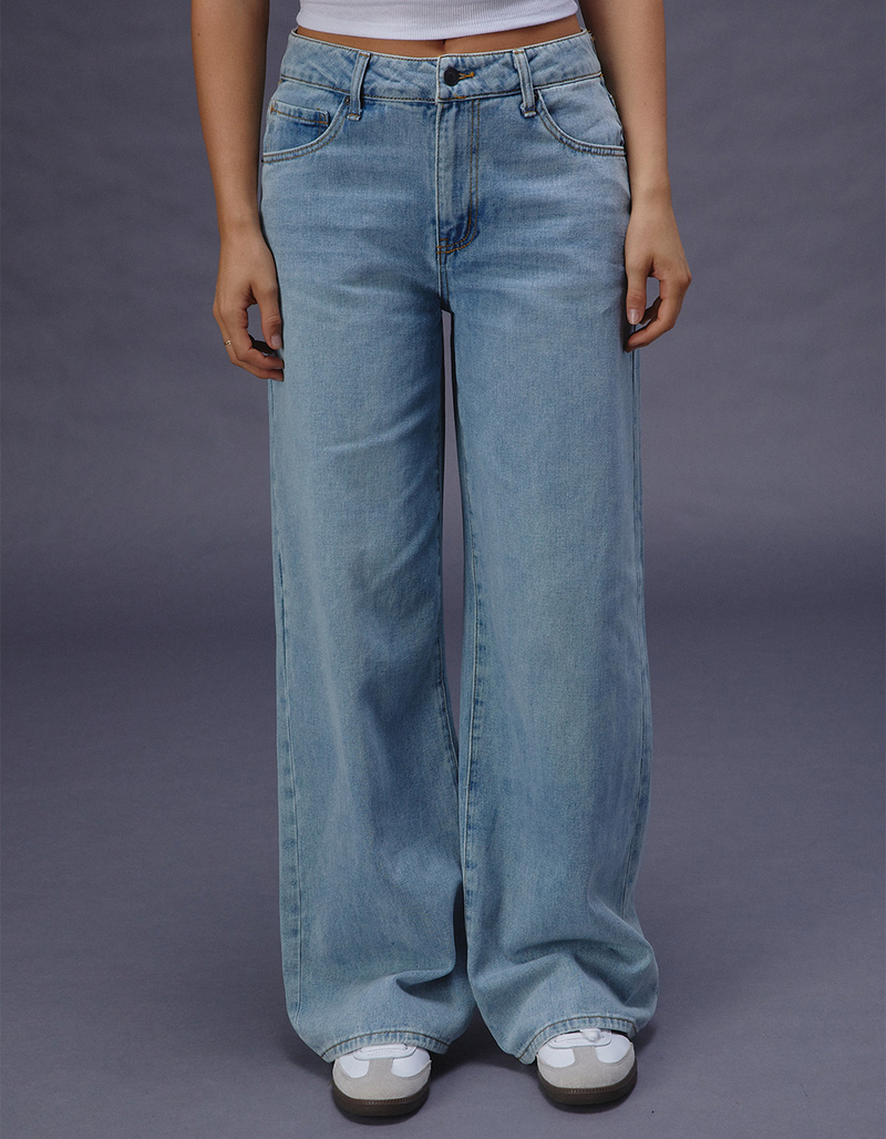 RSQ Womens High Rise Baggy Jeans image number 1