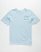 THE NORTH FACE Red Box Boys Light Blue T-Shirt image number 2