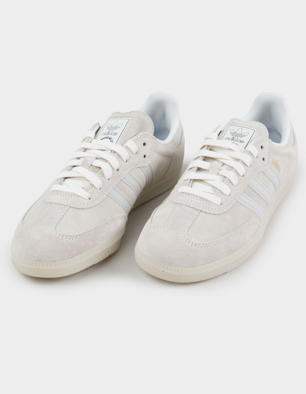 ADIDAS Samba ADV Shoes - CHALK WHITE / GREY ONE / CARBON
