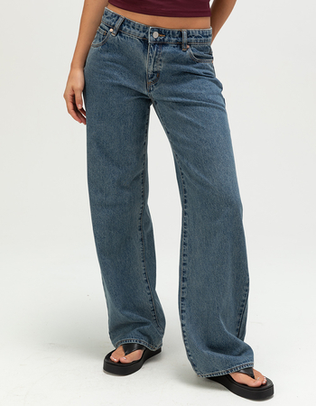 ABRAND 99 Womens Low Rise Baggy Jeans Alternative Image