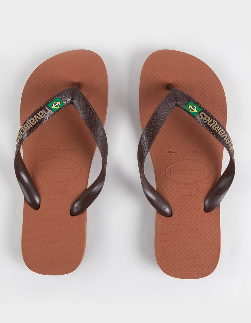HAVAIANAS Brazil Logo Womens Flip Flops image number 0