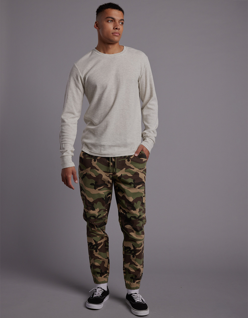 RSQ Mens Twill Jogger Pants image number 6