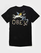 OBEY Watering Cherub Mens Tee image number 2