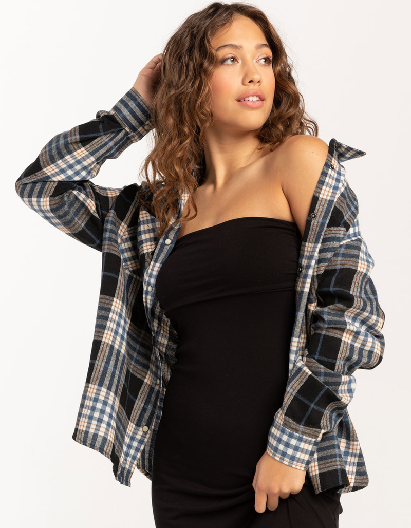 RSQ Womens Basic Flannel image number 0
