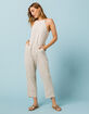 WEST OF MELROSE On Key Tan Womens Jumpsuit image number 1