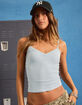 TILLYS Lace Trim Womens Cami image number 1