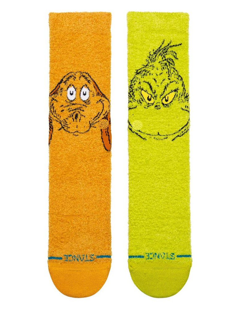 STANCE Grinch And Max Kids Crew Socks image number 1