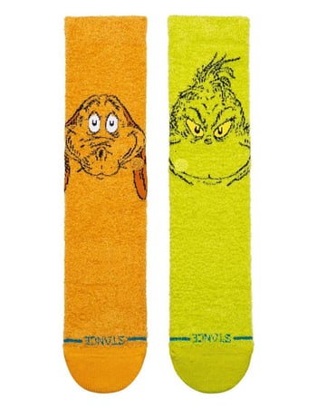 STANCE Grinch And Max Kids Crew Socks Alternative Image
