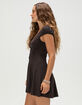 BDG Urban Outfitters Kiki Womens Button Front Dress image number 3