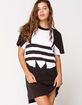 ADIDAS Large Logo Womens T-Shirt Dress image number 1