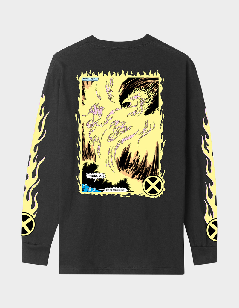 HUF x X-MEN Phoenix Rising Mens Long Sleeve Tee image number 0