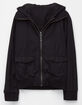 FULL TILT 2fer Hooded Girls Bomber Jacket image number 1