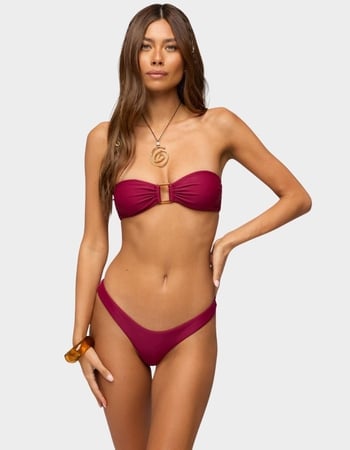 EDIKTED Silvey Bandeau Bikini Top Primary Image