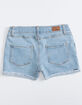 RSQ Girls Mid Rise Cuff Denim Shorts image number 3