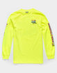 LOSER MACHINE Nitrous Oxide Mens Neon Yellow T-Shirt image number 2