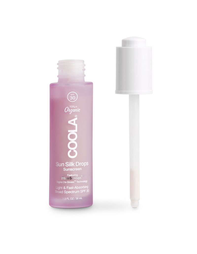 COOLA SPF 30 Sun Silk Drops Organic Face Sunscreen image number 1