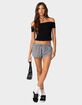 EDIKTED Gingham Boxer Shorts image number 2